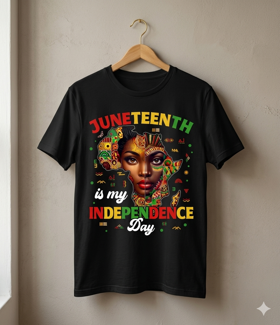 Juneteenth is my Independence Day t-shirt