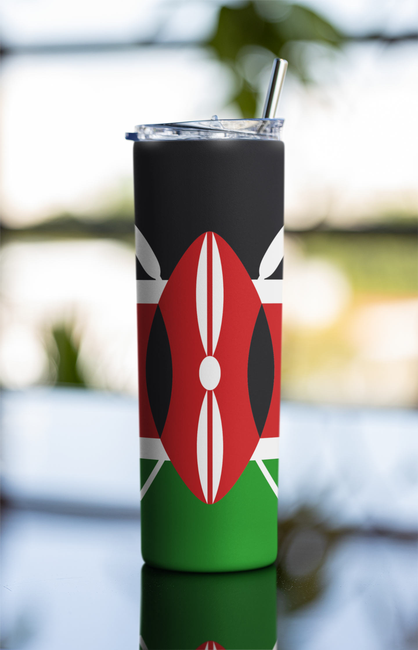 Kenyan Flag Tumbler