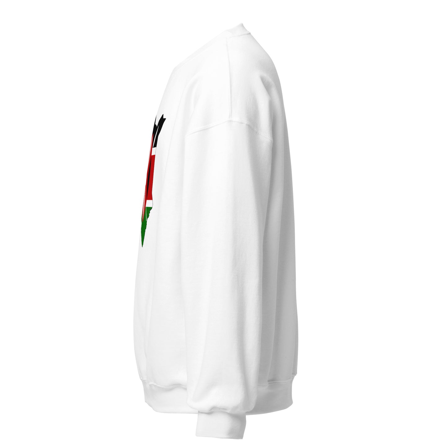Kenyan map flag - Unisex Sweatshirt