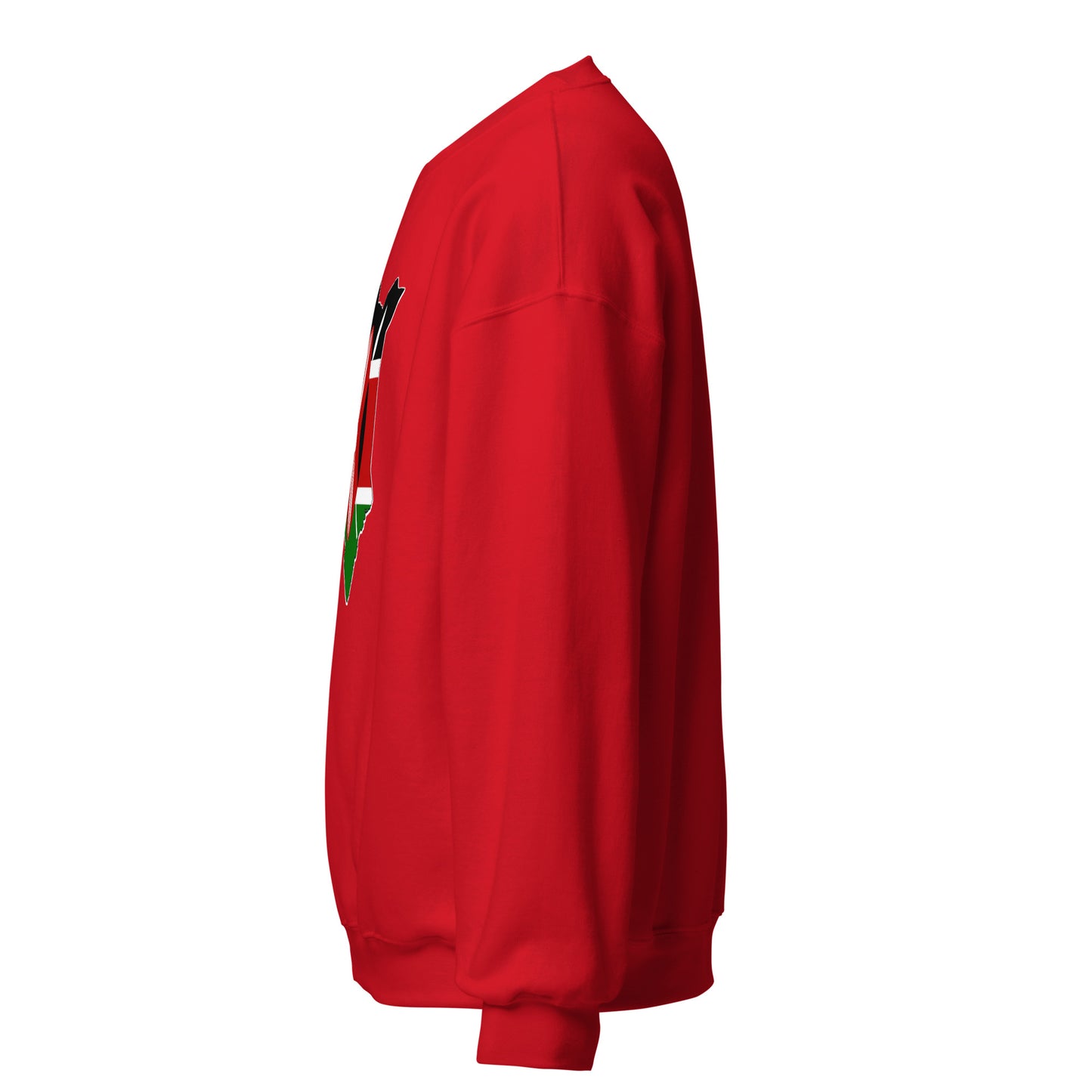 Kenyan map flag - Unisex Sweatshirt